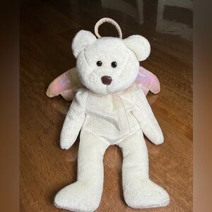 Ty Beanie Babies Halo the Angel Bear Toy